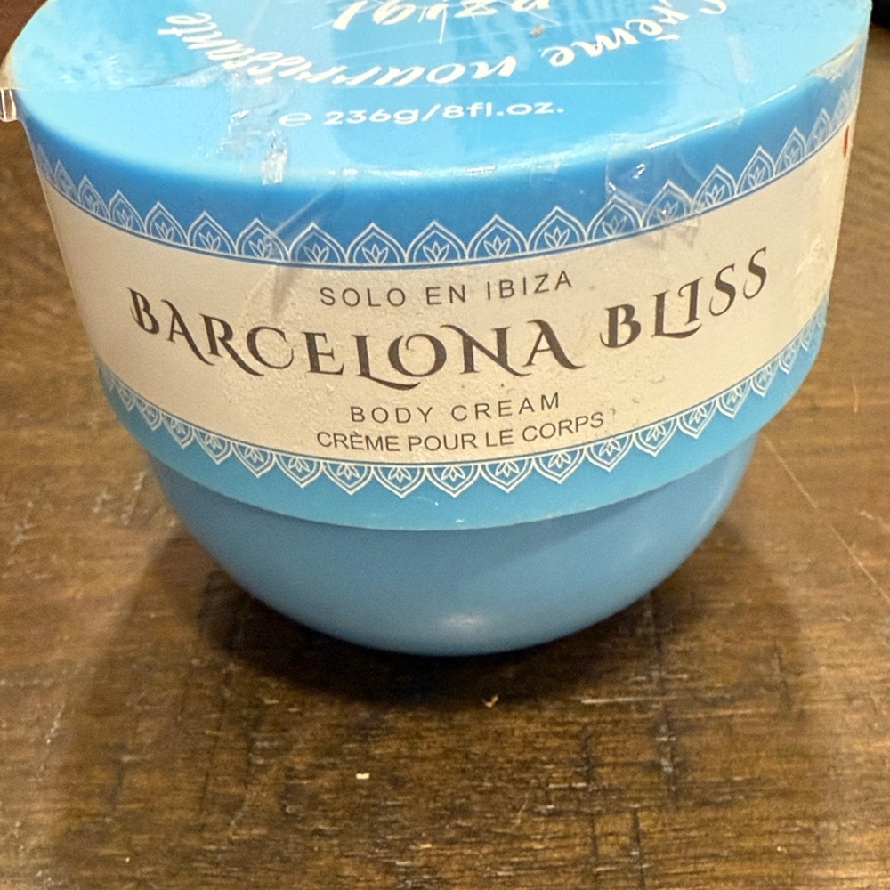 Barcelona Bliss Blue Body Cream
